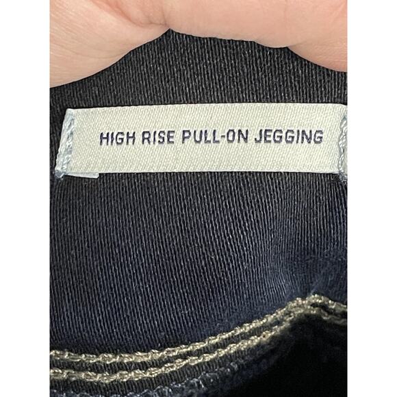 Universal Thread Jeans Womens 00 24R Dark Wash High Rise Pull-On Jegging Skinny - Picture 10 of 13